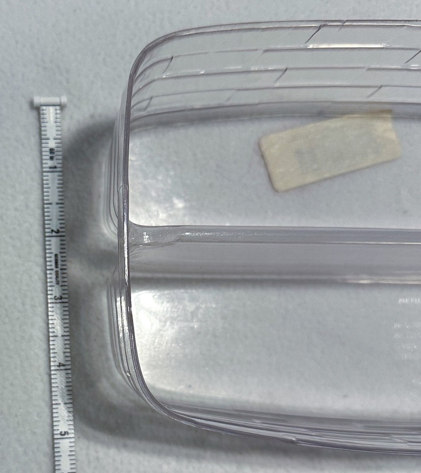 Longaberger Large Market Basket Clear Top Protector Plastic Liner Only