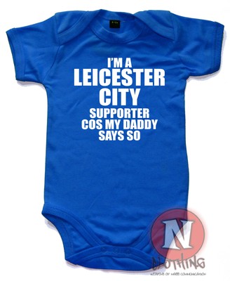 leicester city baby grow