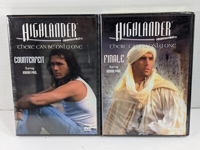 Lot of 2 Highlander DVD There Can Be Only One Unholy Alliance Counterfeit New