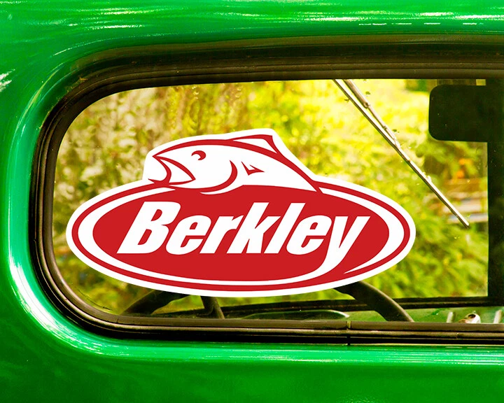 THE DECAL AND STICKER MAFIA 2 BERKLEY FISHING Rods Lures DECALs Sticker Bogo For Car Window Bumper Truck