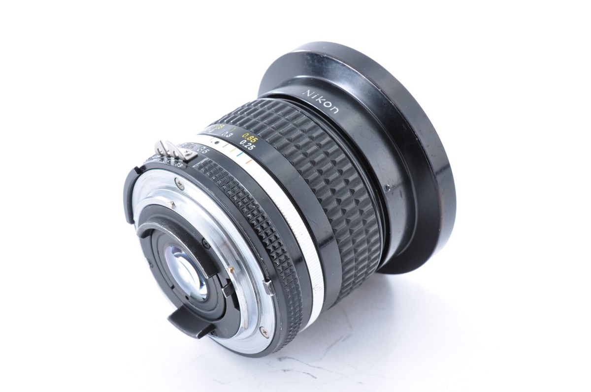 ニコン Ai-s NIKKOR 18mm F3.5 Lens #C319 Nikon Ai-s Nikkor 18mm F/3.5 Ultra Wide Angle Lens from