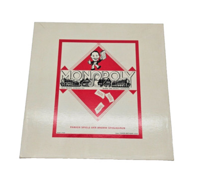 Monopoly Parker Brohm Spielwaren 601 1001
