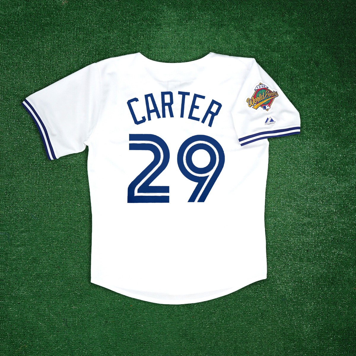 Joe Carter 1992 Toronto Blue Jays Men's Cooperstown World Series