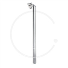 Kalloy Aluminium Patent Sattelstütze Fahrrad Ø 25,0 - 31,8 mm - 400mm - silber
