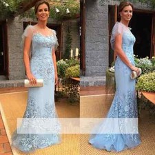 Mermaid Tulle Appliques Lace Plus Size Mother of the Bride Dresses for Weddings