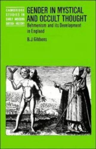 Gender Mystical Occult Thought Behmenism its Development England … 9780521480789