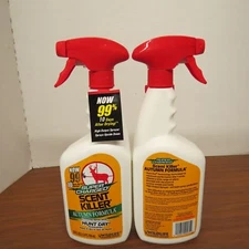 + 2 WILDLIFE RESEARCH CENTER SUPER CHARGED SCENT KILLER CLOTHING SPRAY NEW 24oz