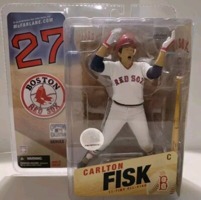Carlton Fisk Boston Red Sox MLB McFarlane Series 3 Cooperstown Collection Figure