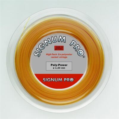 SIGNUM PRO Poly Power ( 200m Rolle ) honig 1,20 mm (0,25 EUR/m)