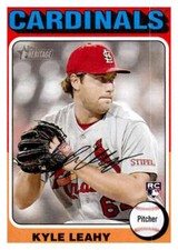 2024 Topps Heritage #344 Kyle Leahy St. Louis Cardinals Rookie