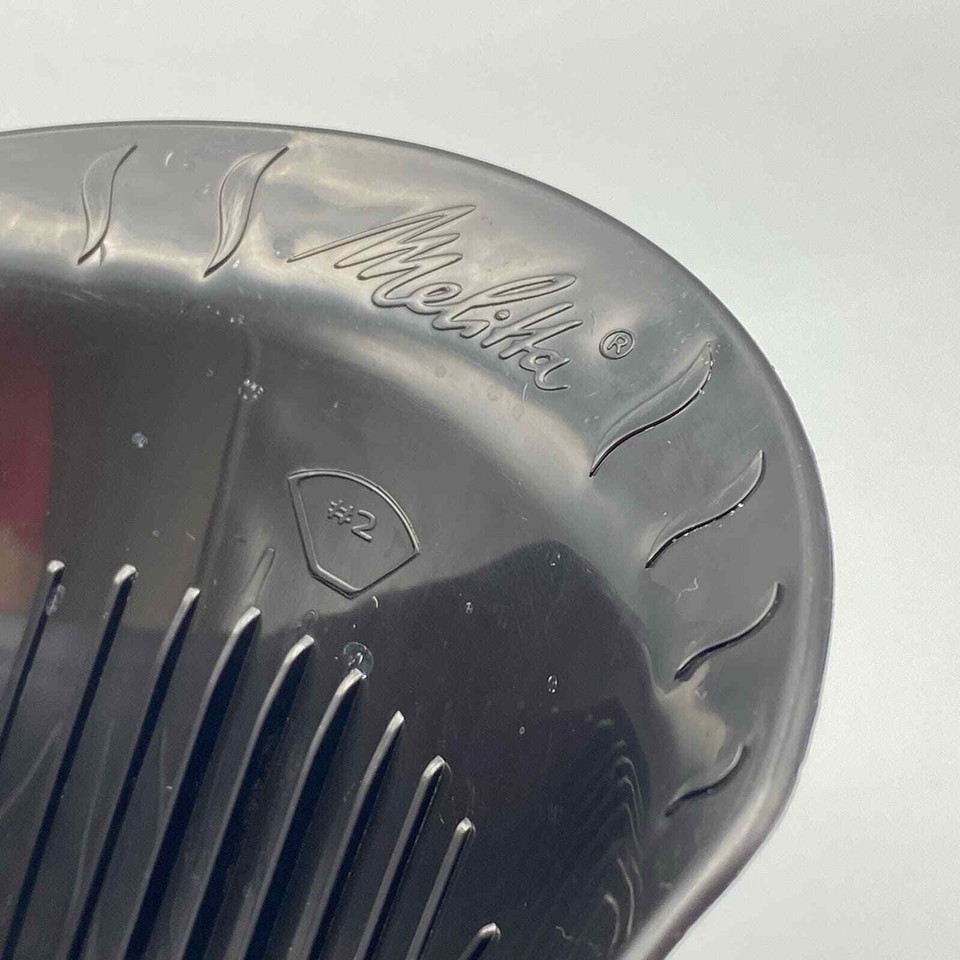 Melitta Black 2 Pour Over Single Cup Coffee Cone Filter Holder Made in