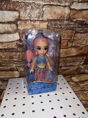 Disney The Little Mermaid Caspia 6'' Petite Doll with Hair Comb New