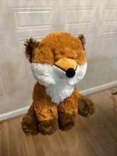 Giftable Toys Squeaky Dog Toys Cute Stuffed 8.5  Fox   Dog Plush With Squeaker