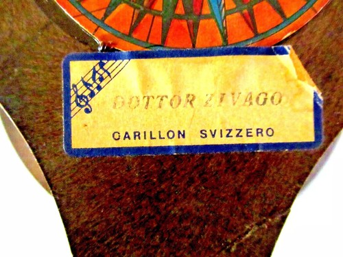CARILLON SVIZZERO "ZODIAC / GLOBE MUSIC BOX" (SONG: DR. ZIVAGO) ~*MADE IN ITALY* - Picture 19 of 21