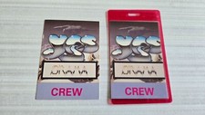 Yes Drama Tour Crew BACKSTAGE GUEST PASS LOT VIP All Access Rock 1980 Laminate