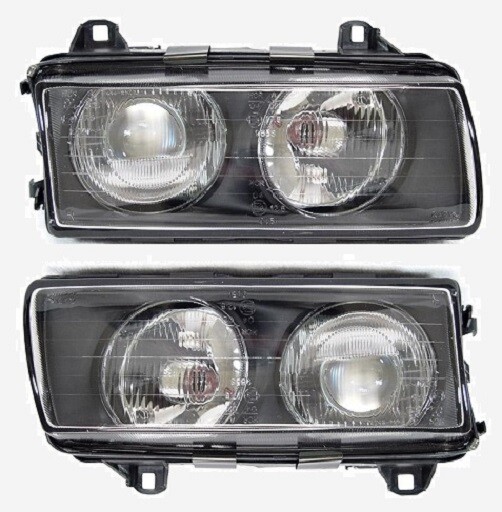 Fits BMW E36 Sedan Model 1990 98 Headlights Type ZKW [Depo] Pair