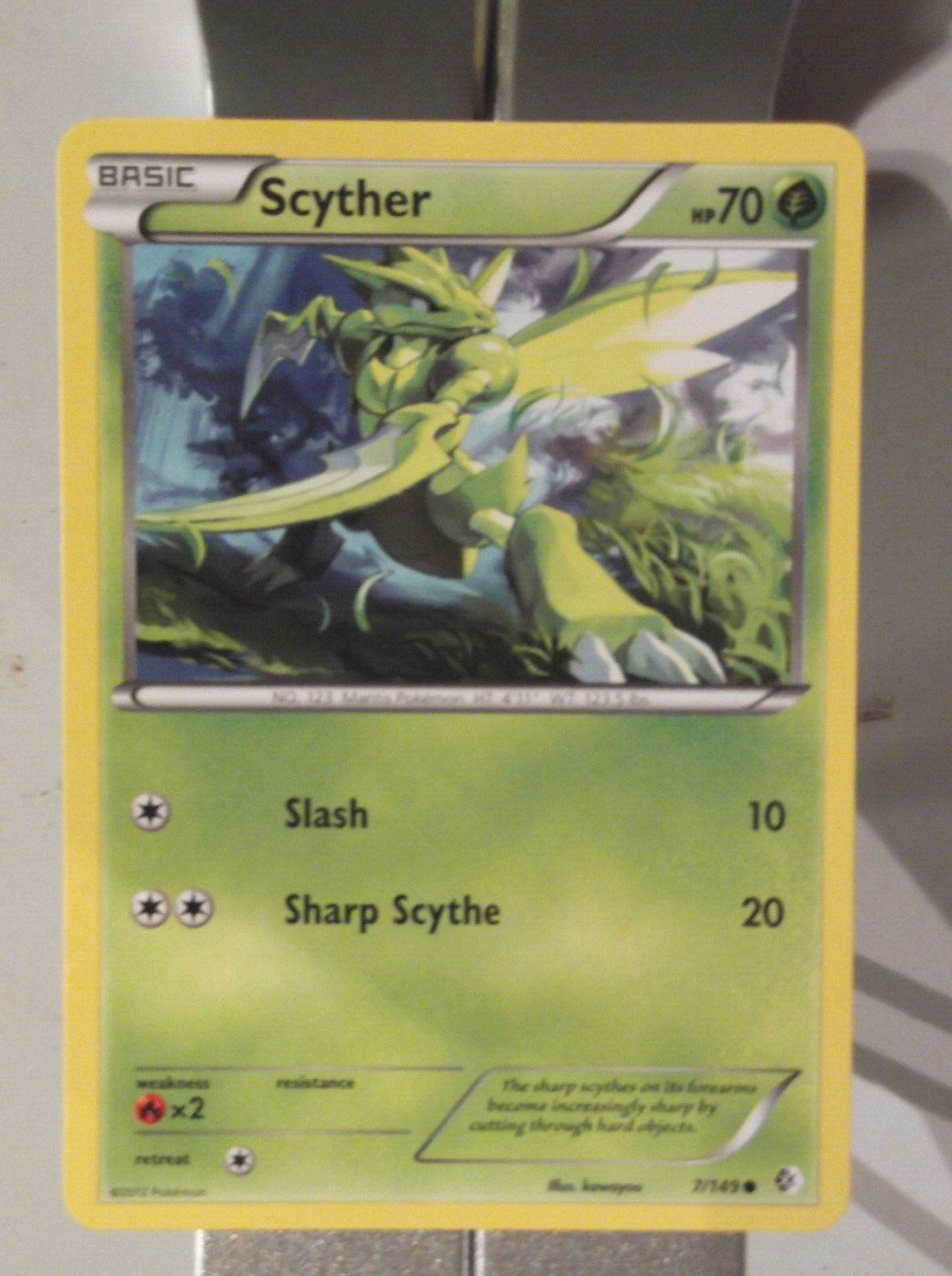 070PK007 - Scyther- 7/149 - Boundaries Crossed - Common *