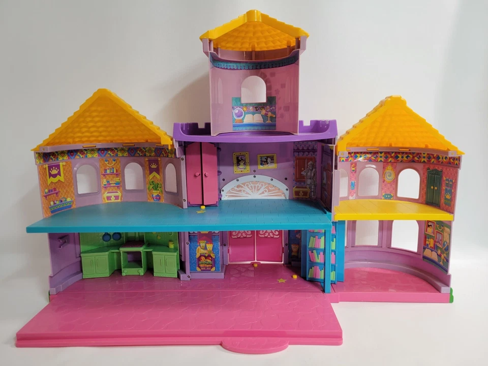 Dora The Explorer Magical Kingdom Palace Castle Dollhouse 43 Pcs Dolls Furniture - Image 4 of 4