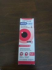 Dry Eye Drops 300 Glycerin Hyaluronic Acid 0.33 fl oz Optase Hylo Forte