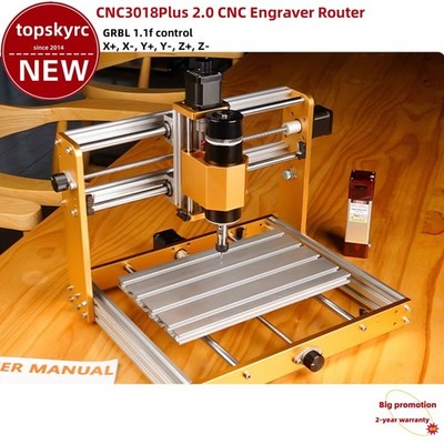 CNC3018Plus 2.0 3018 Pro Max Engraver Router + 500W Spindle+Offline Control tp1