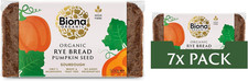 Organic Rye Bread with Pumpkin Seed 500 G, Pack of 7- Free from Wheat, No Added  7.45 per kilo