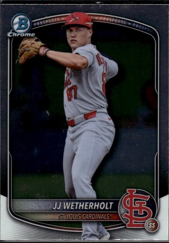 2025 Bowman Draft #BDC-145 JJ Wetherholt Chrome