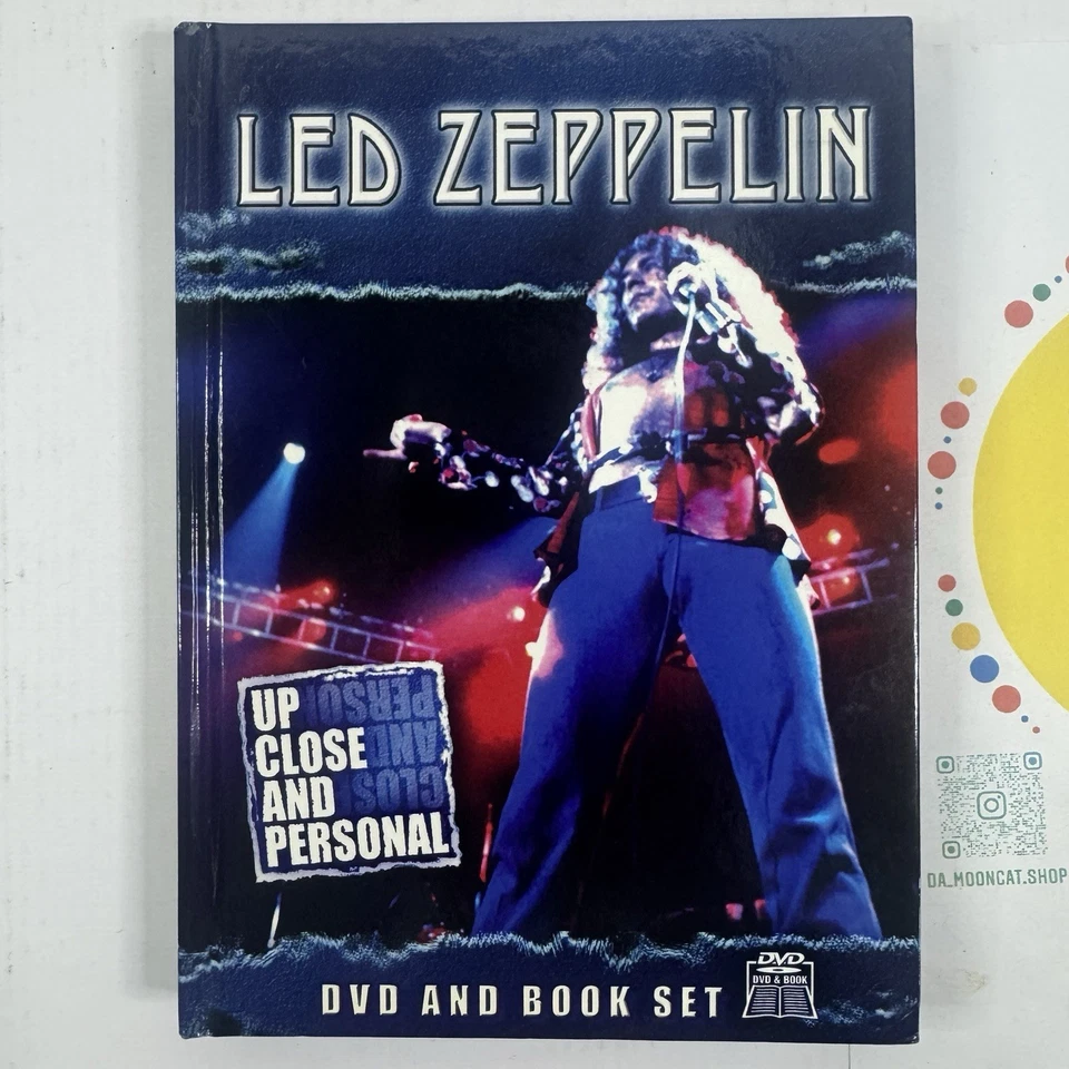 Led Zeppelin DVD & Book Set Up Close And Personal Storm Bird Biography Analysis - Image 2 of 4