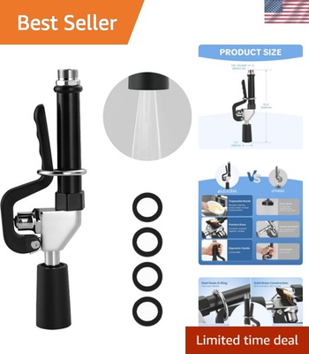 #ad NSF Certified Pre Rinse Sprayer with Brass Nozzle Efficient Kitchen Cleaning $113.99