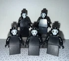 5x LEGO Force Priestesses Minifigures "The Whills" pad-printed faces Clone Wars