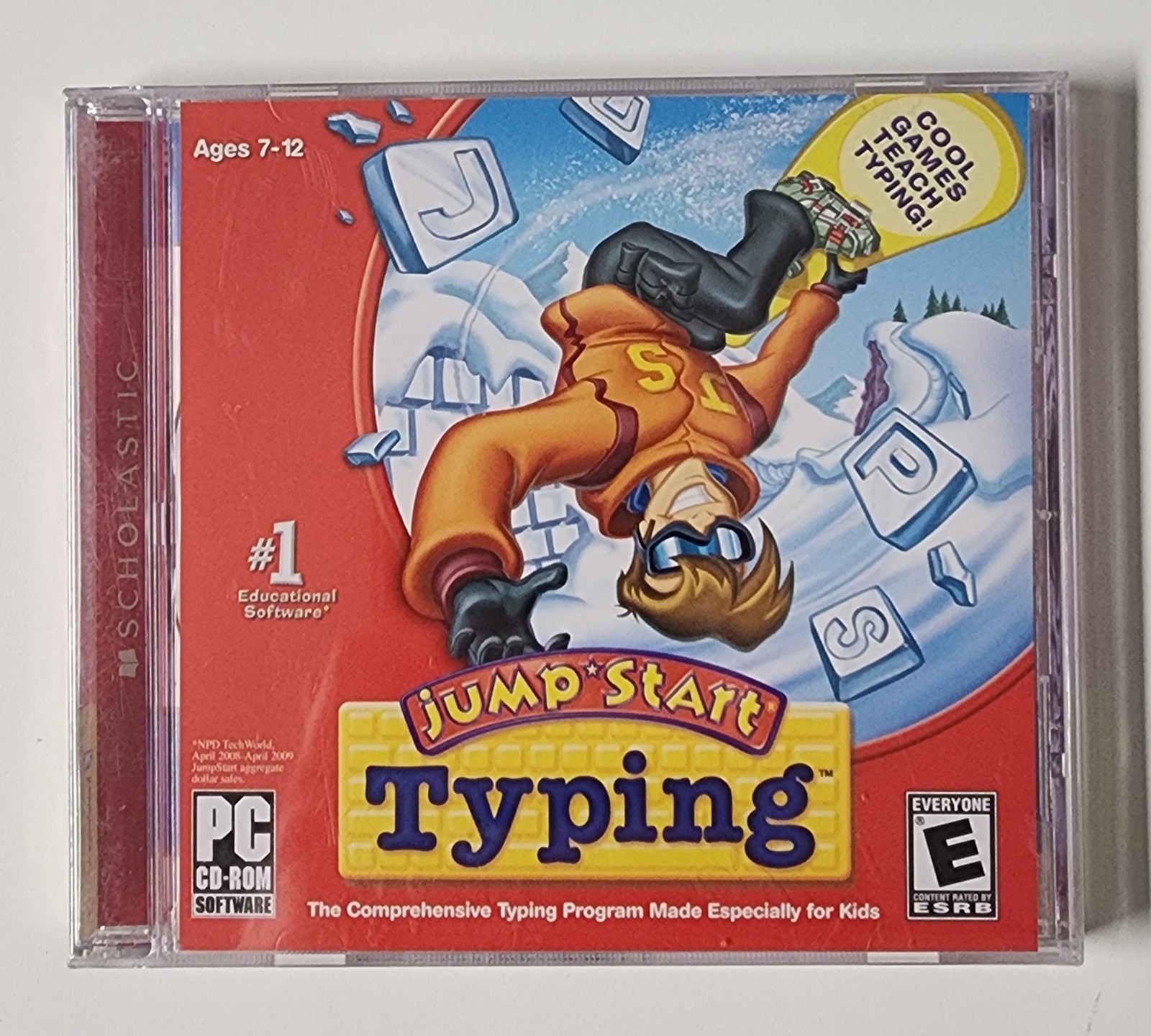 Jump Start Typing Pc Cd-Rom 2003 Windows Mac Ages 7-12 Educational Game 1 Cd New