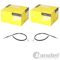 2X Triscan Handbremsseil Hinten Beidseitig Passend FüR Audi A3 Seat Altea Leon