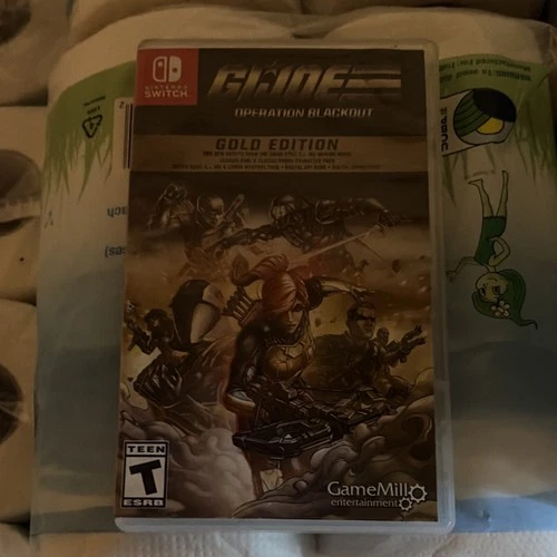 GameMill Entertainment GI Joe Operation Blackout Gold Edition Nintendo Switch
