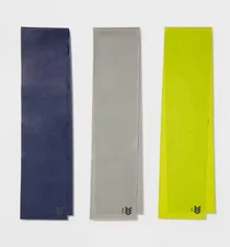 All Motion Flat Band Kit, 80 Count – Medium Resistance, Blue, Total Body Workout