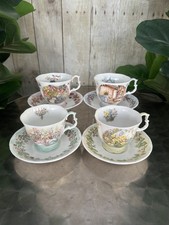 Royal Doulton Brambly Hedge Complete Four Season Set Of 4 Cup/Saucer VINTAGE