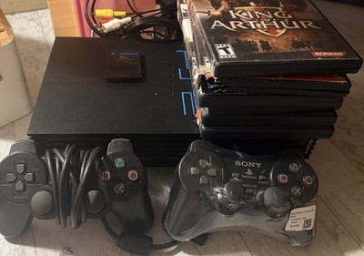 Sony PlayStation 2 SCPH-39001 Console with Games, Controllers, Memory Card