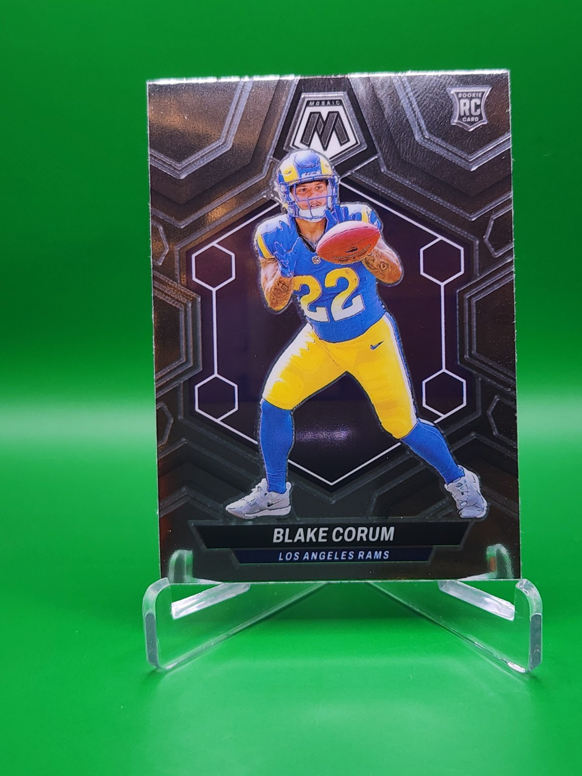 2024 Panini Mosaic - Rookie Blake Corum #368 (RC) Los Angeles Rams