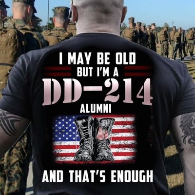 I may be old but I�m a DD-214 alumni and that�s enough American flag veteran day