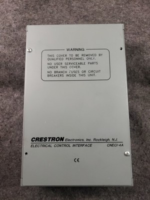 Crestron CNECI-4A  Electrical Control Interface, 4-channel, 120/230VAC (C5B2)
