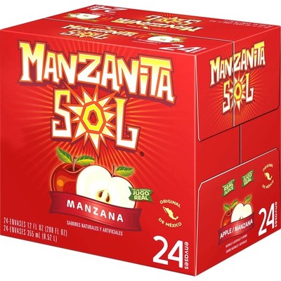 Manzanita Sol Soda Apple, 12 Fluid Ounce (Pack of 24) | eBay