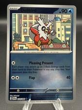 Delibird 018/086 ME04: Chaos Rising Reverse Holo- Pokemon TCG- NM