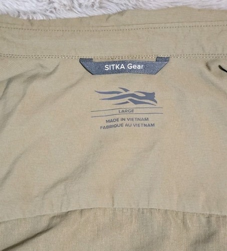 Sitka Cargo Scouting Hunting Shirt Men’s Size Large Outdoor - Picture 11 of 14