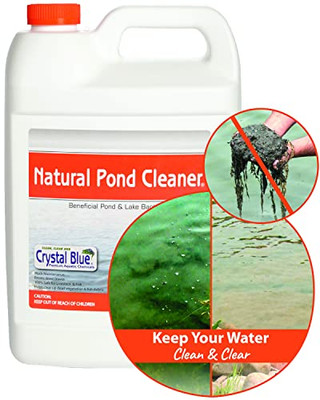  Natural Pond Cleaner - Muck and Sludge Remover, Safe for Koi - 1 Gallon 