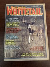 North american whitetail magazine Dec 1998/ Biggest Buck Of 1987 Joe Waters Buck