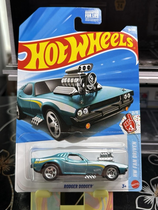 2026 Hot Wheels HW Fan Driven 2/5 - RODGER DODGER Blue 19/250