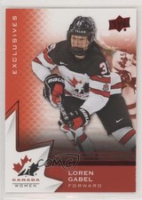 2020 Upper Deck Team Canada Juniors Women's WC Exclusives /250 Loren Gabel yc8