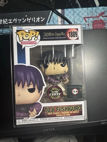 Funko Pop! Jujutsu Kaisen- Toji Fushiguro Glow Chase 1889 Chalice Exclusive