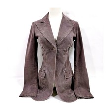 Chanel Ladies Cotton Polyurethane Jacket Size 36 Jackets Italy 4485683