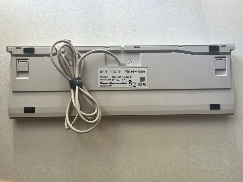 TOPRE REALFORCE R2SA-US4-IV AGBZP8 KEYBOARD WHITE IVORY ENGLISH 108 KEY LAYOUT - Image 4 of 4