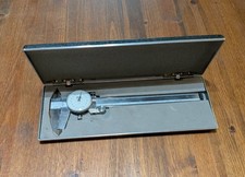 Vintage . Central Tool Co. Caliper .001 0-6 Micrometer Tool With Casebox
