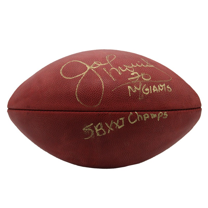 Joe Morris New York Giants Autographed & Insc. 